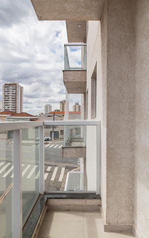 Apartamento para alugar com 45m², 2 quartos e sem vagaVaranda