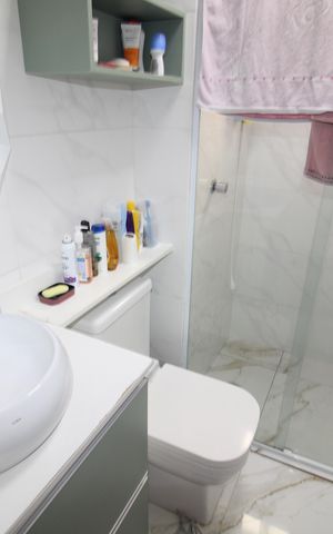 Apartamento à venda com 50m², 2 quartos e 1 vagaBanheiro 1