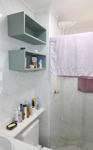 Apartamento à venda com 50m², 2 quartos e 1 vagaBanheiro 1
