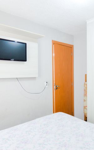 Apartamento para alugar com 42m², 2 quartos e 1 vagaQuarto 1 