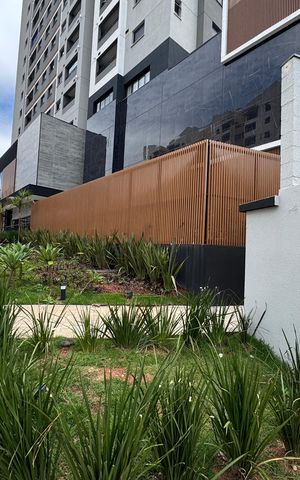 Apartamento para alugar com 39m², 2 quartos e 1 vaga Apartamento para alugar com 39m², 2 quartos e 1 vagaFachada com PLACA GRANDE