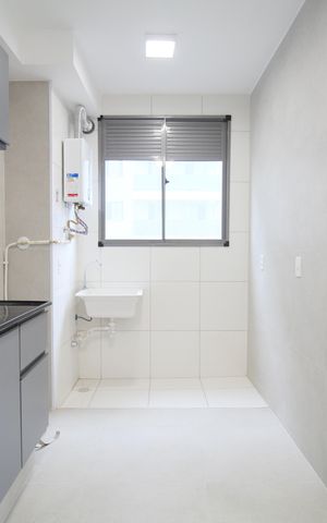 Apartamento para alugar com 40m², 2 quartos e sem vagaCozinha 