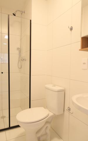 Apartamento para alugar com 40m², 2 quartos e sem vagaBanheiro