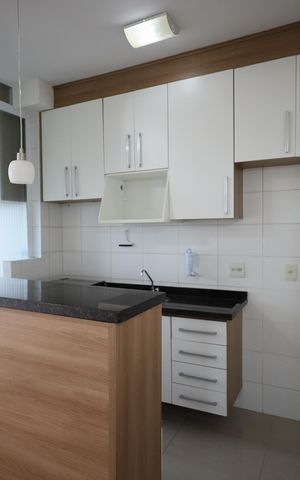 Apartamento à venda com 49m², 2 quartos e 1 vagaCozinha e Área de Serviço