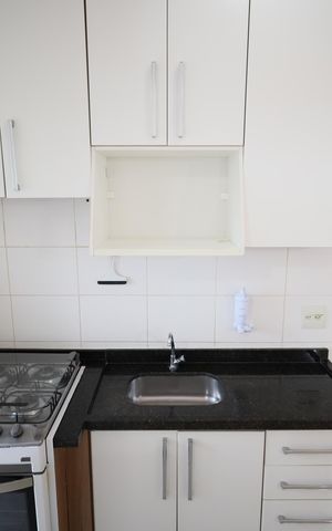 Apartamento à venda com 49m², 2 quartos e 1 vagaCozinha e Área de Serviço