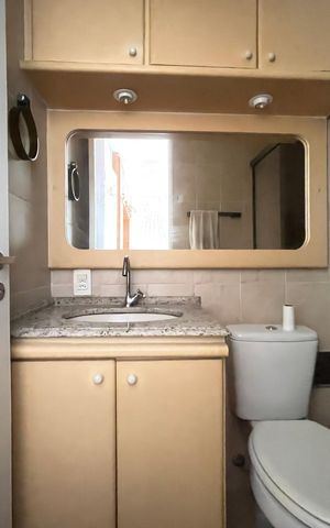 Apartamento para alugar com 63m², 3 quartos e 2 vagas Apartamento para alugar com 63m², 3 quartos e 2 vagasBanheiro 2
