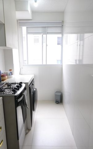 Apartamento para alugar com 40m², 2 quartos e sem vagaCozinha e Área de Serviço