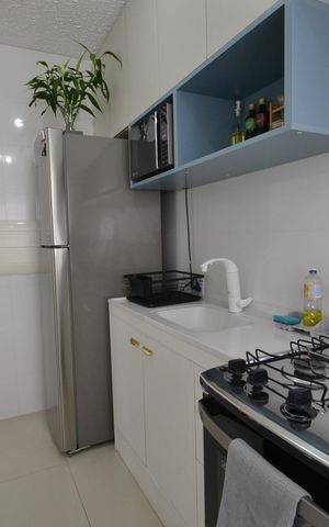 Apartamento para alugar com 40m², 2 quartos e sem vagaCozinha e Área de Serviço