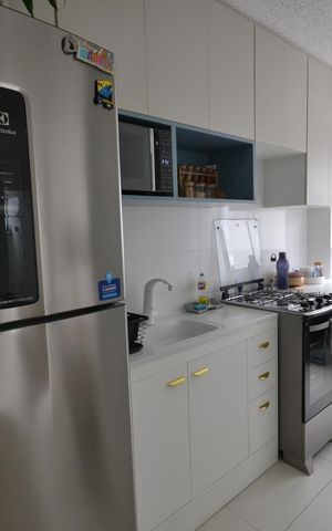 Apartamento para alugar com 40m², 2 quartos e sem vagaCozinha e Área de Serviço