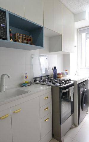 Apartamento para alugar com 40m², 2 quartos e sem vagaCozinha e Área de Serviço