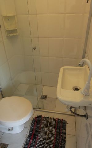 Apartamento para alugar com 146m², 3 quartos e 1 vagaBanheiro da Suite de Serviço