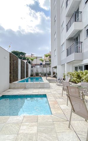 Apartamento para alugar com 38m², 2 quartos e sem vaga Apartamento para alugar com 38m², 2 quartos e sem vagaÁrea comum - Piscina