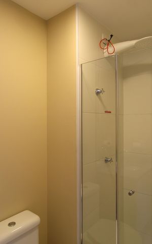 Apartamento para alugar com 33m², 1 quarto e sem vagaBanheiro da Suíte