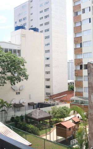 Apartamento para alugar com 36m², 2 quartos e sem vagaSala e Cozinha integrada
