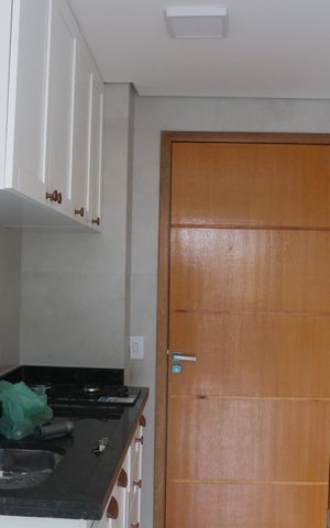 Apartamento para alugar com 36m², 2 quartos e sem vagaSala e Cozinha integrada