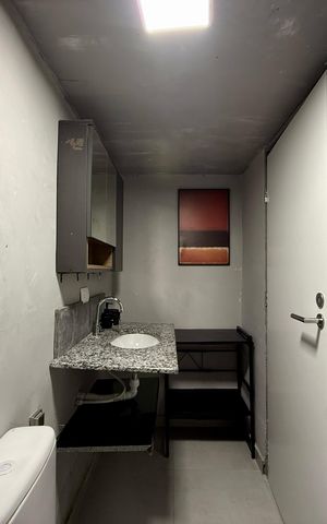 Studio para alugar com 40m², 1 quarto e sem vagaBanheiro 