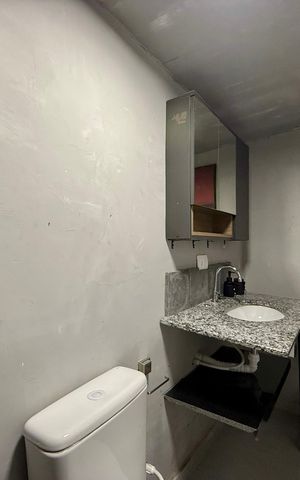 Studio para alugar com 40m², 1 quarto e sem vagaBanheiro 