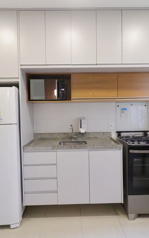 Apartamento para alugar com 37m², 2 quartos e sem vagaÁrea comum - Salão de festas