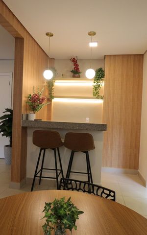 Apartamento para alugar com 37m², 2 quartos e sem vagaÁrea comum - Salão de festas
