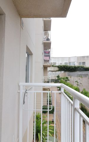 Apartamento para alugar com 37m², 2 quartos e sem vagaVaranda