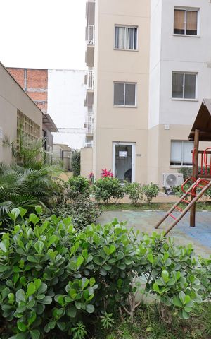 Apartamento para alugar com 37m², 2 quartos e sem vagaÁrea comum - Churrasqueira