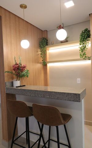 Apartamento para alugar com 37m², 2 quartos e sem vagaÁrea comum - Salão de festas