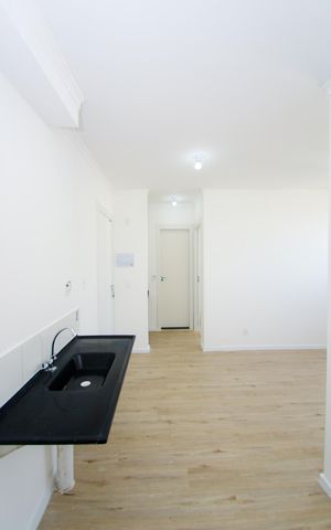 Apartamento para alugar com 38m², 2 quartos e sem vagaCozinha e Área de Serviço