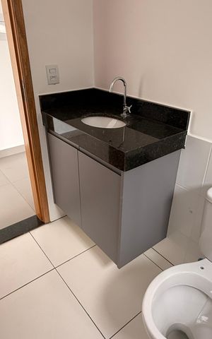 Studio para alugar com 33m², 1 quarto e sem vagaBanheiro
