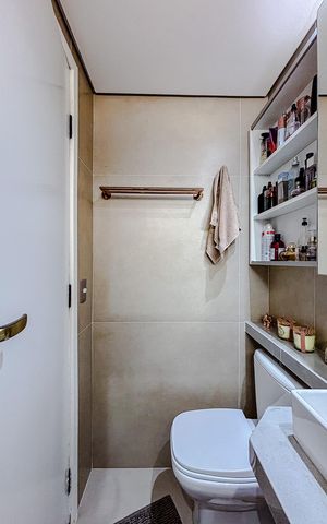 Apartamento à venda com 73m², 3 quartos e 1 vagaBanheiro da Suíte