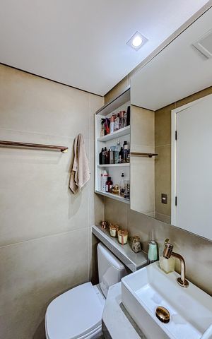 Apartamento à venda com 73m², 3 quartos e 1 vagaBanheiro da Suíte