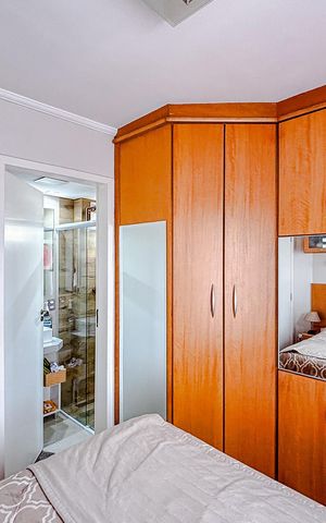 Apartamento à venda com 73m², 3 quartos e 1 vagaQuarto 3 - Suíte