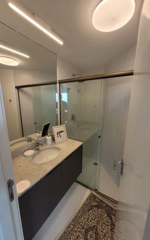 Apartamento para alugar com 75m², 1 quarto e 1 vaga Apartamento para alugar com 75m², 1 quarto e 1 vagaBanheiro 1