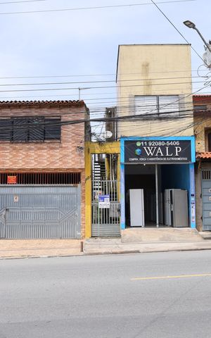 Casa para alugar com 50m², 2 quartos e sem vagaFachada 