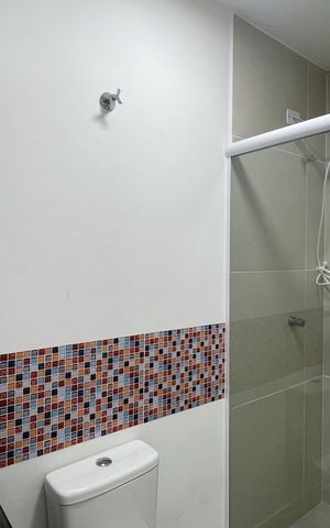 Apartamento para alugar com 51m², 2 quartos e 1 vaga Apartamento para alugar com 51m², 2 quartos e 1 vagaBanheiro