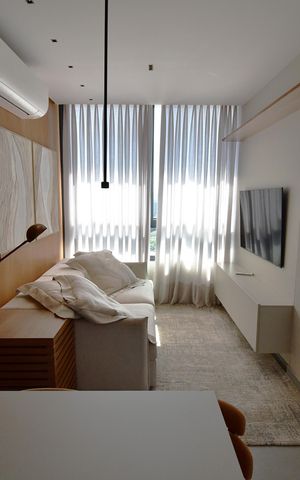 Apartamento à venda com 45m², 1 quarto e 1 vagaSala