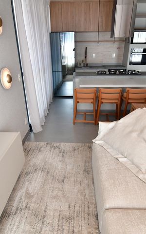 Apartamento à venda com 45m², 1 quarto e 1 vagaSala