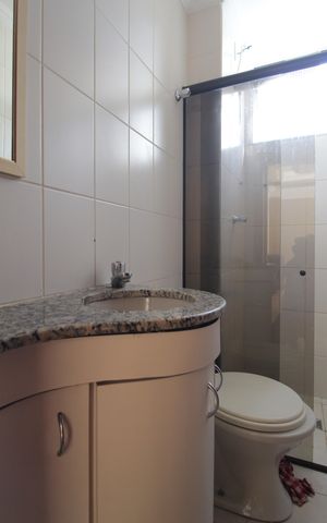 Apartamento para alugar com 79m², 2 quartos e 1 vagaBanheiro Social