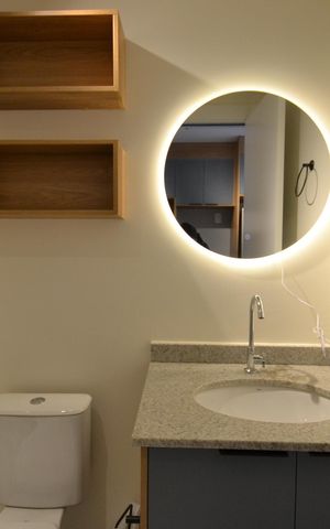 Studio à venda com 36m², 1 quarto e sem vagaBanheiro