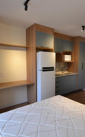 Studio à venda com 36m², 1 quarto e sem vagaStudio/Quarto