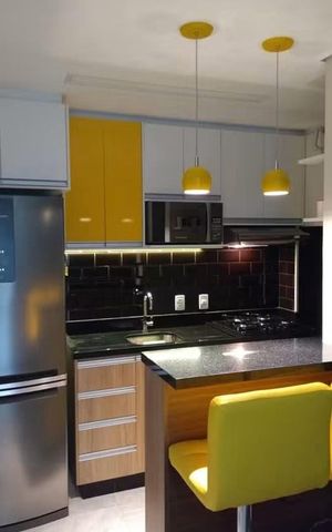 Apartamento à venda com 47m², 2 quartos e 1 vaga Apartamento à venda com 47m², 2 quartos e 1 vagaCozinha