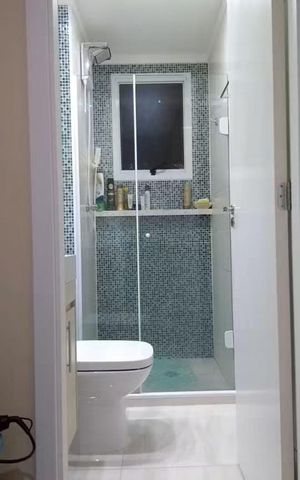Apartamento à venda com 47m², 2 quartos e 1 vaga Apartamento à venda com 47m², 2 quartos e 1 vagaBanheiro