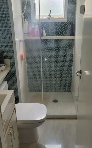 Apartamento à venda com 47m², 2 quartos e 1 vaga Apartamento à venda com 47m², 2 quartos e 1 vagaBanheiro