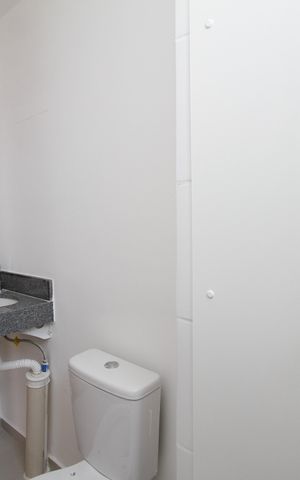 Apartamento à venda com 52m², 2 quartos e 2 vagasBanheiro Social