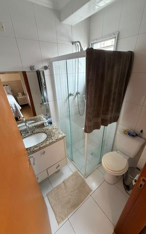Apartamento à venda com 92m², 3 quartos e 2 vagas Apartamento à venda com 92m², 3 quartos e 2 vagasBanheiro 1