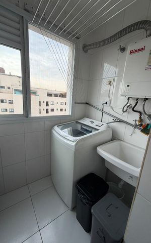 Apartamento à venda com 92m², 3 quartos e 2 vagas Apartamento à venda com 92m², 3 quartos e 2 vagasÁrea de serviço