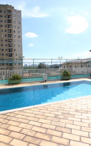 Apartamento para alugar com 55m², 2 quartos e 1 vagaÁrea comum - Piscina