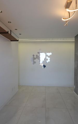 Apartamento para alugar com 55m², 2 quartos e 1 vagaSala