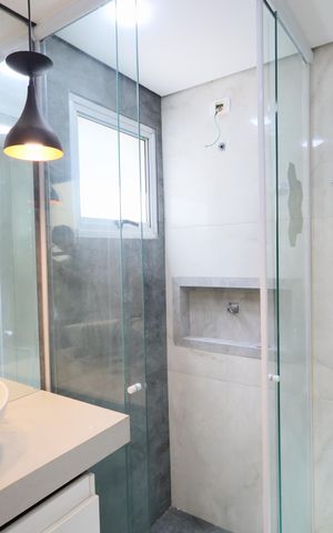 Apartamento para alugar com 55m², 2 quartos e 1 vagaBanheiro