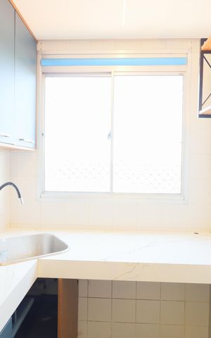 Apartamento para alugar com 55m², 2 quartos e 1 vagaCozinha e Área de Serviço