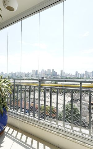 Apartamento à venda com 45m², 1 quarto e 1 vagaVaranda
